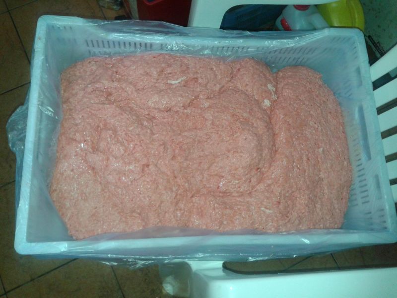 Separatorenfleisch von Huehner (chicken MDM)