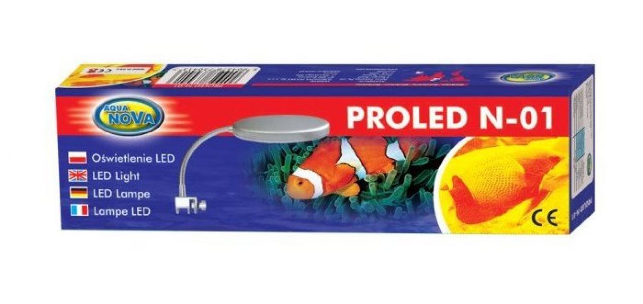 LED Klemmleuchte mit 30 LEDs fürs Aquarium mit Garnelen Krebse Fische