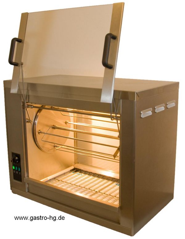 Hähnchengrill Haxengrill Hendlgrill für 16 Hähnchen NEU ANGEBOT