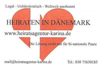Heiraten in Dänemark