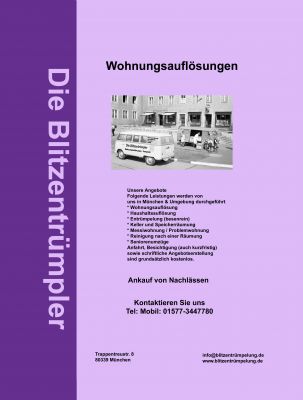 Die Blitz - Entrümpler