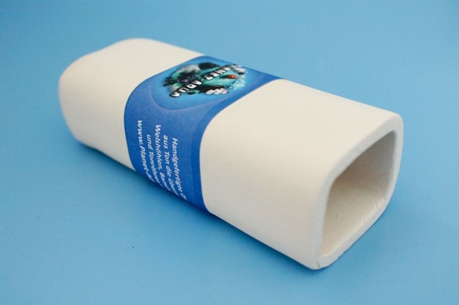 Welshöhle und Welshöhlen 10cm eckig weiß Welse Krebse Fische Aquariumhöhle Aquariumdekoration