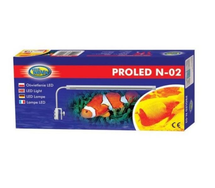 LED Klemmleuchte mit 30 LEDs fürs Aquarium mit Garnelen Krebse Fische