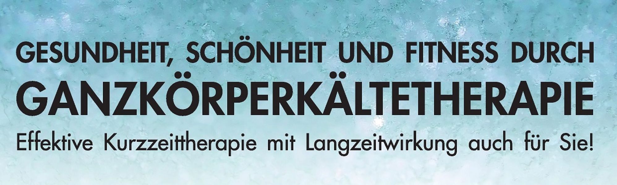 GANZKÖRPERKÄLTETHERAPIE! Gesund alt werden: So klappt es!