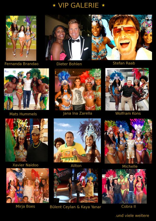 Sambashow Brasilshow Sambatänzerinnen Trommler Capoeira Brasilianische Show Hamburg buchen mieten