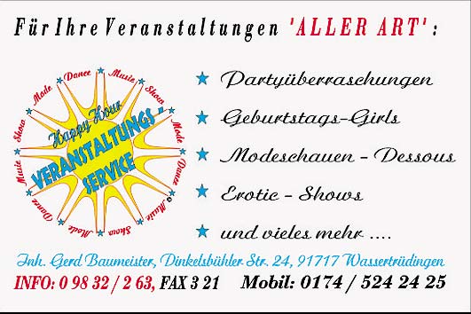 Super Special Party Strip Shows Stripper Stripperin Zoe NÜRNBERG Bayern