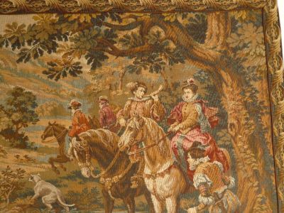 Tapisserie, Bildteppich, Gobelin, aus Aubusson, 188x98