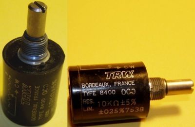 Potentiometer 10-Gang-Linear. Contelec