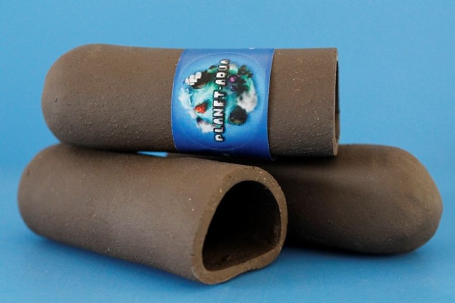 Welshöhle / Laichhöhle 10cm oval schwarz L134 Welse Krebse Fische