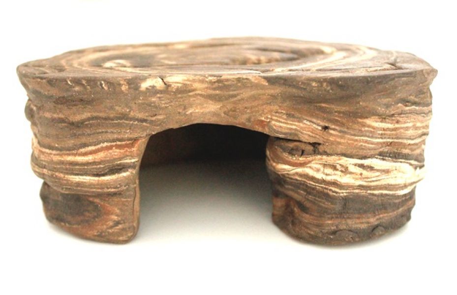 Aquariumhöhle Tonhöhle 13cm in canyon als Aquariumdekoration für Fische Welse Aquarium