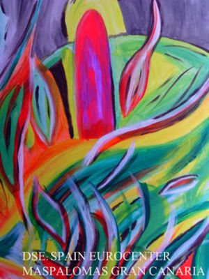 Meine Malerei von den kanarischen Inseln