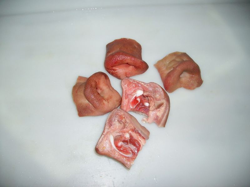 Das Fleisch zum Verkauf - verschiedene Arten