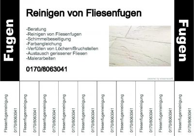 Fliesen/-Fliesenfugensanierung+Malerarbeiten