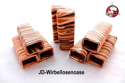 Eckige Welshöhle / Laichhöhlen 9 -10cm bunt für L-Welse