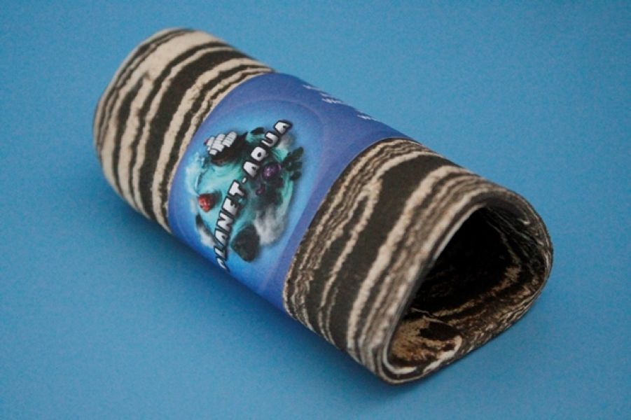 Welshöhlen 15cm Stollenform in schwarz / weiß für Welse Krebse Aquarium