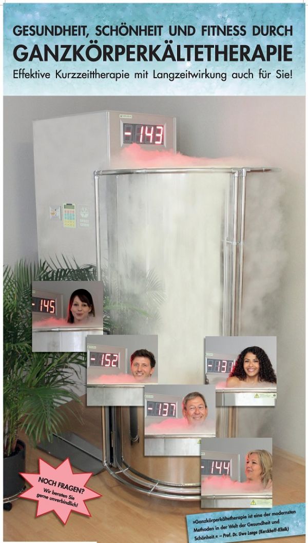 GANZKÖRPERKÄLTETHERAPIE! Gesund alt werden: So klappt es!