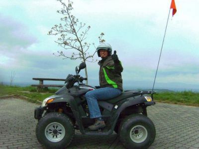 Geschenk Gutschein - Geführte Quad-Tour