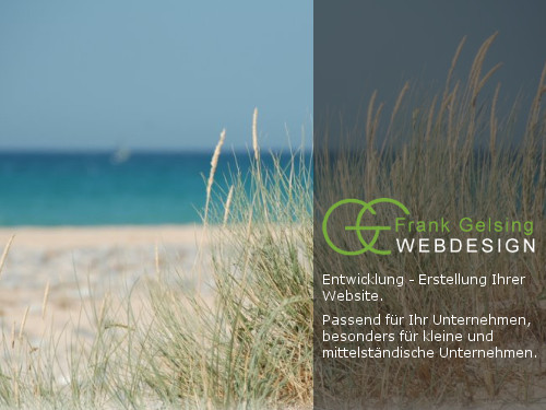 Webdesign | Website | Homepage mit CMS Joomla, Typo3