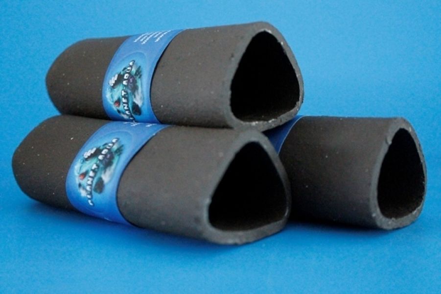 Welshöhlen 12cm in Stollenform schwarz / braun