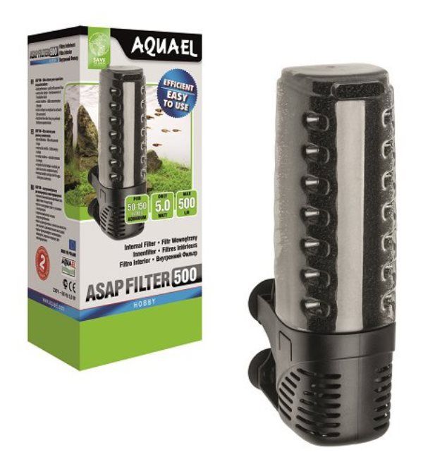 Aquael Aquarium Innenfilter ASAP 300 Fische Garnelen Krebse