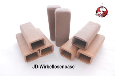 Eckige Welshöhle / Laichhöhlen 9 -10cm bunt für L-Welse