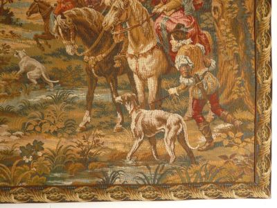 Tapisserie, Bildteppich, Gobelin, aus Aubusson, 188x98