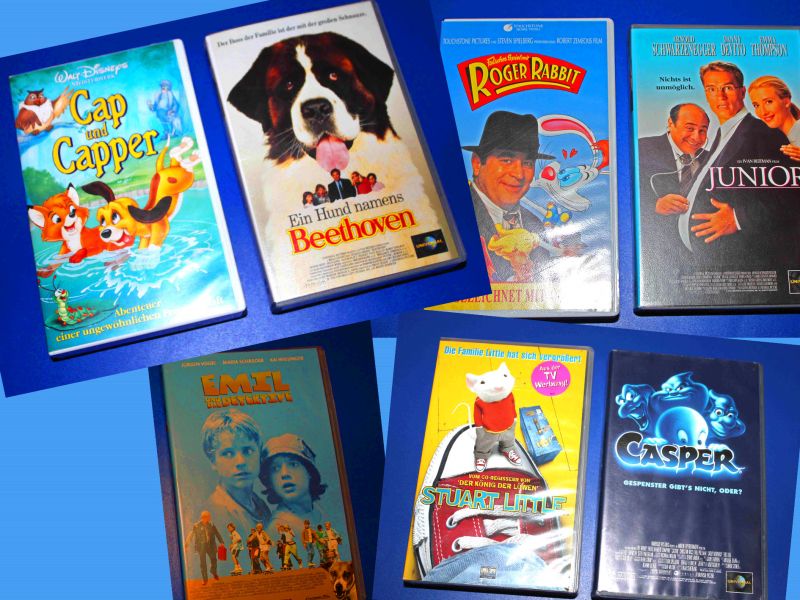 15 Stück Videos - VHS-Paket - total super günstig 