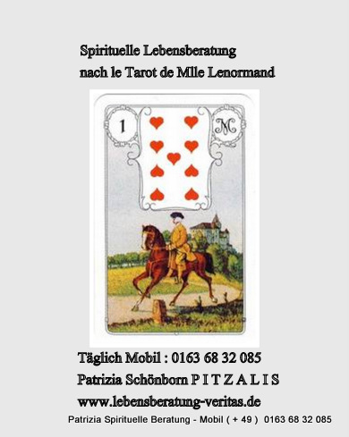 Wahrsagen & Kartenlegen nach Mlle Lenormand
