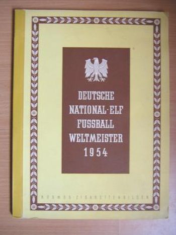 Kosmos Zigarettenbilder - Deutsche National-Elf Fussball Weltmeister 1954 / komplett