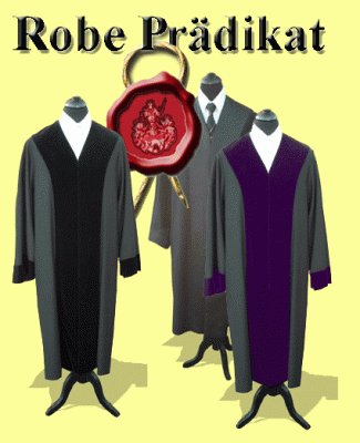 Wasmer-Roben für Juristen  - die Robe der Spitzenklasse für Richter und Rechtsanwälte