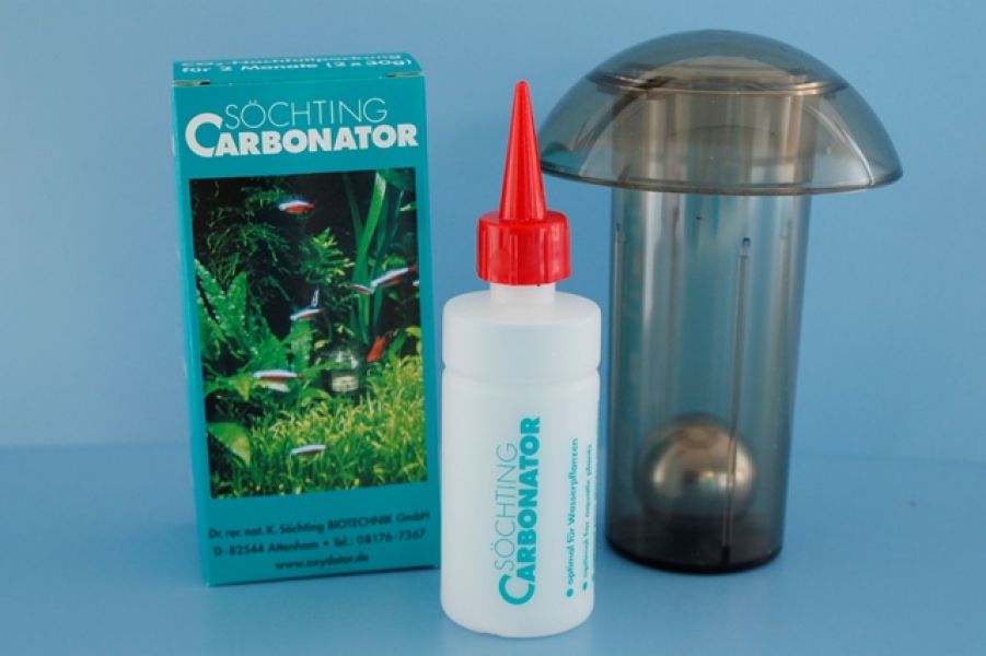 Söchting Carbonator / CO2 Anlage für das Aquarium mit bis zu 250l Aquariumwasser