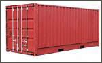 Einen 40“ Container mit 3000 Haushaltsgeräten 