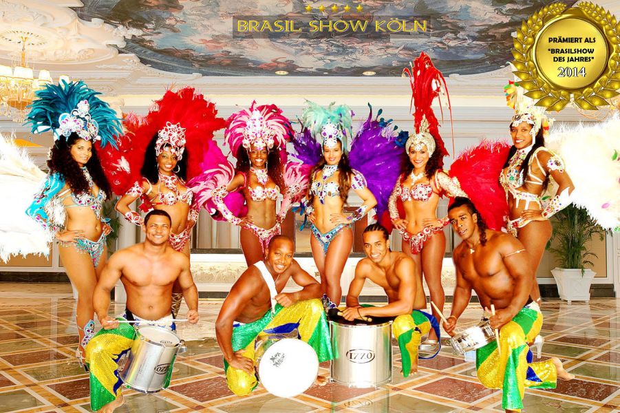 Sambashow Brasilshow Sambatänzerinnen Trommler Capoeira Brasilianische Show Hamburg buchen mieten