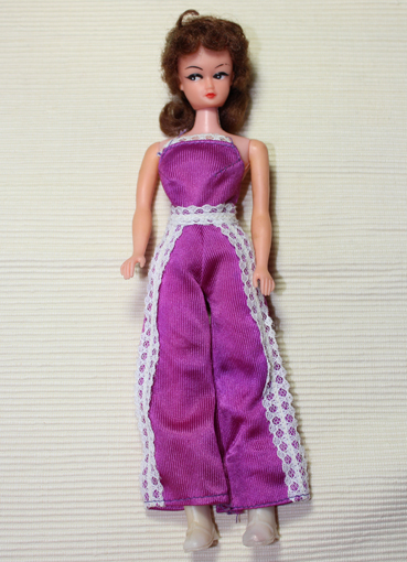 Original 'Petra' - Modepuppe - 60-70er Jahre - Vintage mit Stiefel  