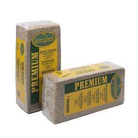 Hanfstreu von Hempbed in Ballen mit oder ohne Eukalyptus Duft 