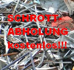 Kostenlose Schrottabholung - 0176 / 28 47 30 38
