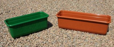 Einspritzformen für Balkon-Blumenkästen L500 und L400