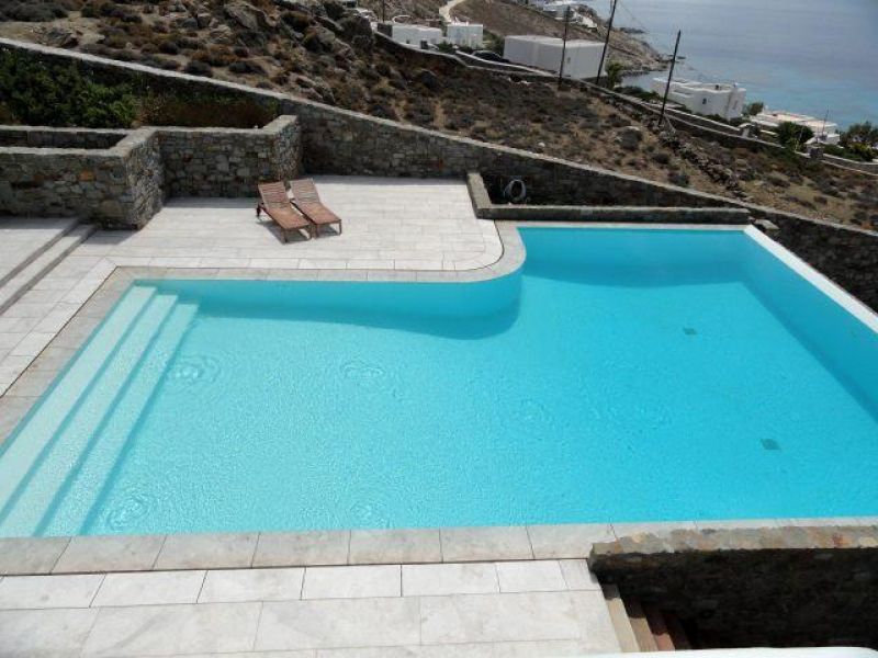 MYKONOS LUXUS VILLA - Zugang zum Strand ist 200 m
