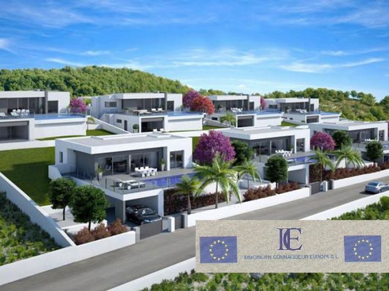  8 Einfamilienhäusern in modernem Design