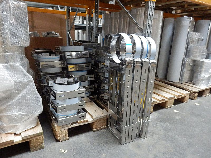 Fachhandel Edelstahlschornstein 130 150 180 200mm Doppelwandig