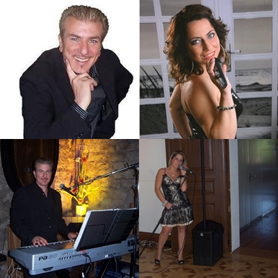 Partyband Italienische Band Live Italienische Musiker Duo Trio mit Sängerinen