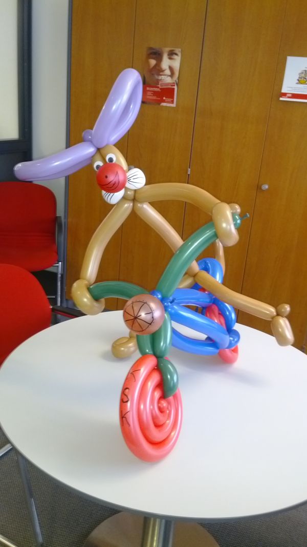 Clown Balduins Kinder- und Familienshow, Luftballonfiguren der Extraklasse