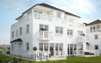 Ferienhaus STRAND HUS direkt (!) am Strand: PORT OLPENITZ