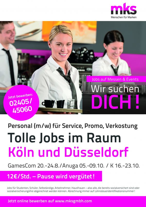 900€ in nur 8 Tagen!!!! TOP-Studentenjobs  (w/m/d) auf der „K“ in Düsseldorf!