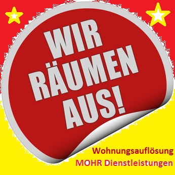 Entrümpelungen Haushaltsauflösungen Räumung Würzburg und Umgebung MOHR Dienstleistungen