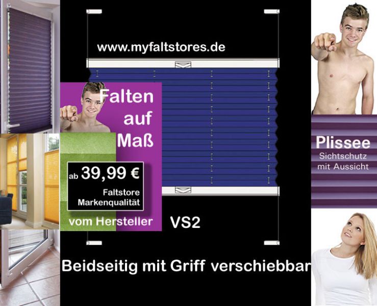 Plissee Rollo auf Maß nach Ihren Angaben -  Jalousie ab 39,99 €*