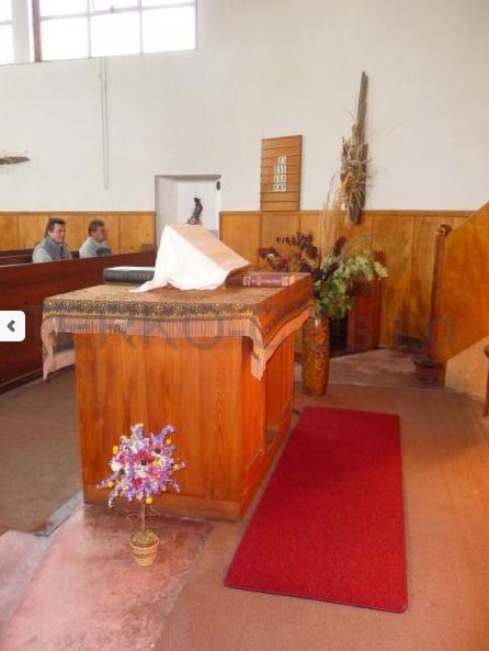 Beheizung von Verkaufsstand oder Weihnachtsmarkthütte.