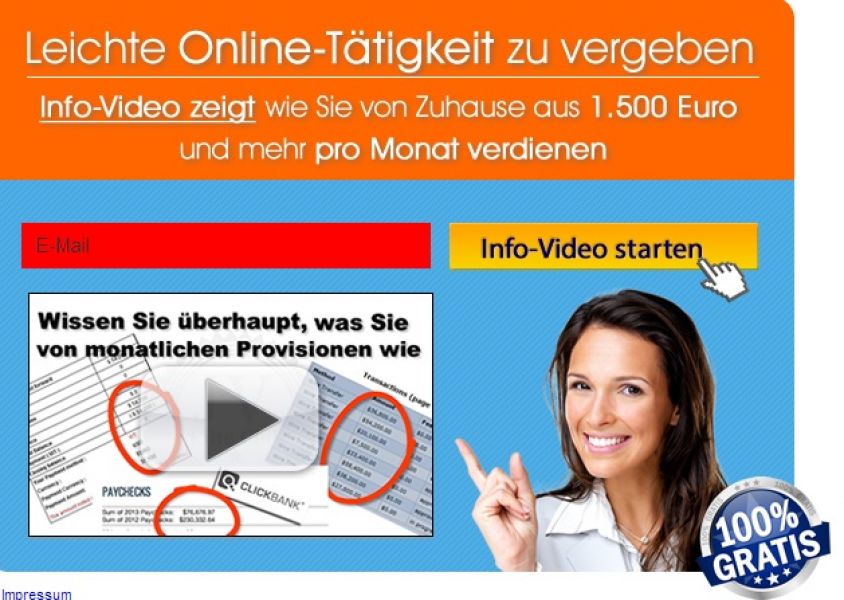 Leichte Online-Taetigkeit zu vergeben