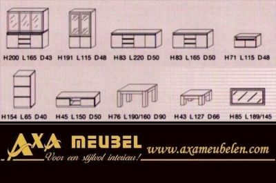 Qualität zum günstigen Preisen AXA hochglanz Möbel Angebote