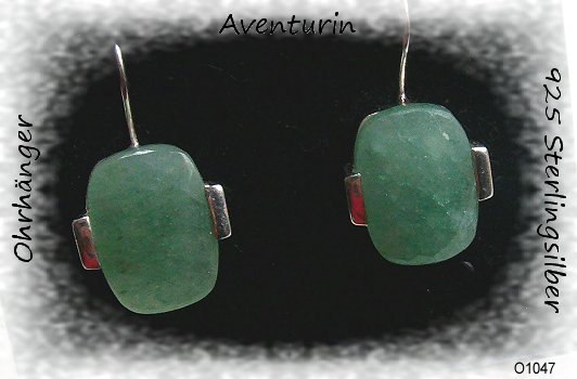 Ring mit dem Aventurin, Silberschmuck